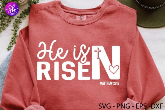 A Design Review of He is Risen Graphics for Crafts