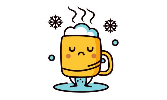 A Designer's Review of the Sad Mug Winter Character Graphic
