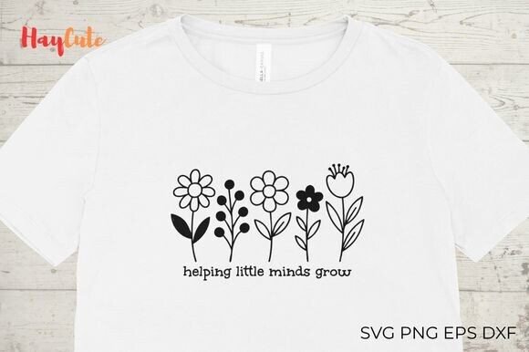 A Practical Review of Helping Little Minds Grow Teacher SVG