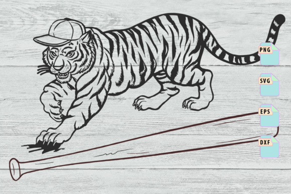 A Tiger Design for Your Team and Your Craft Business