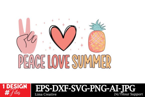 A Vibrant Craft Graphic for Summer Vibes and Branding