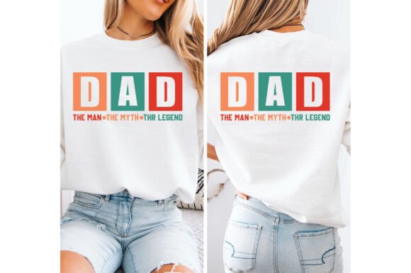 Craft Graphics for Celebrating Dad the Man the Myth the Legend