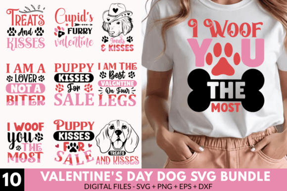 Elevating Valentine’s Day Content with a Dog SVG Bundle