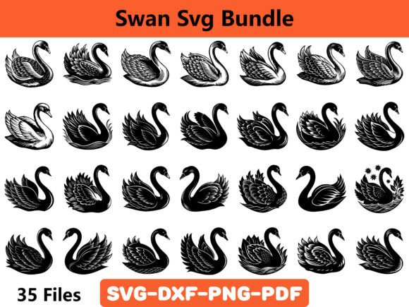 From My Craft Table: A Swan SVG Bundle Review for Graphics & Crafts