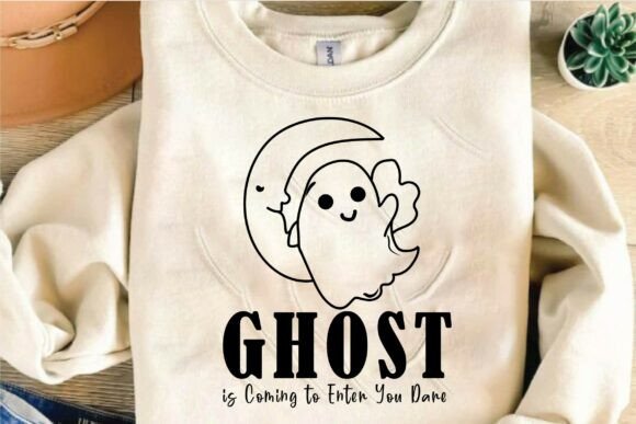 Ghost is Coming to Enter You Dare SVG for Crafts