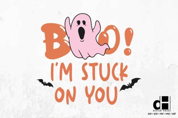 Halloween Boo I'm Stuck on You Design Review