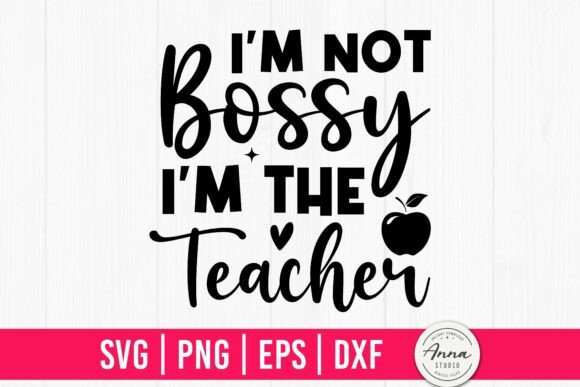 Review: I m Not Bossy SVG PNG for Graphics and Crafts